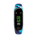 Tikkers Series 1 Printed Camo Blue Silicone Strap Activity tracker with colour touch screen and up to 7 day battery life TKS01-0003