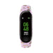 Tikkers Series 1 Printed Lilac Unicorns Silicone Strap Activity tracker with colour touch screen and up to 7 day battery life TKS01-0004