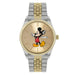 Disney Mickey Mouse Two Tone Bracelet Watch MK8185