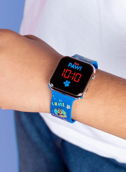 Nickelodeon Paw Patrol Blue Strap LED Watch PAW4345