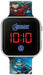 Disney Marvel Avengers Blue Strap LED Watch AVG4706