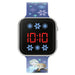 Disney Frozen Blue Printed Strap LED Watch FZN4733ARG