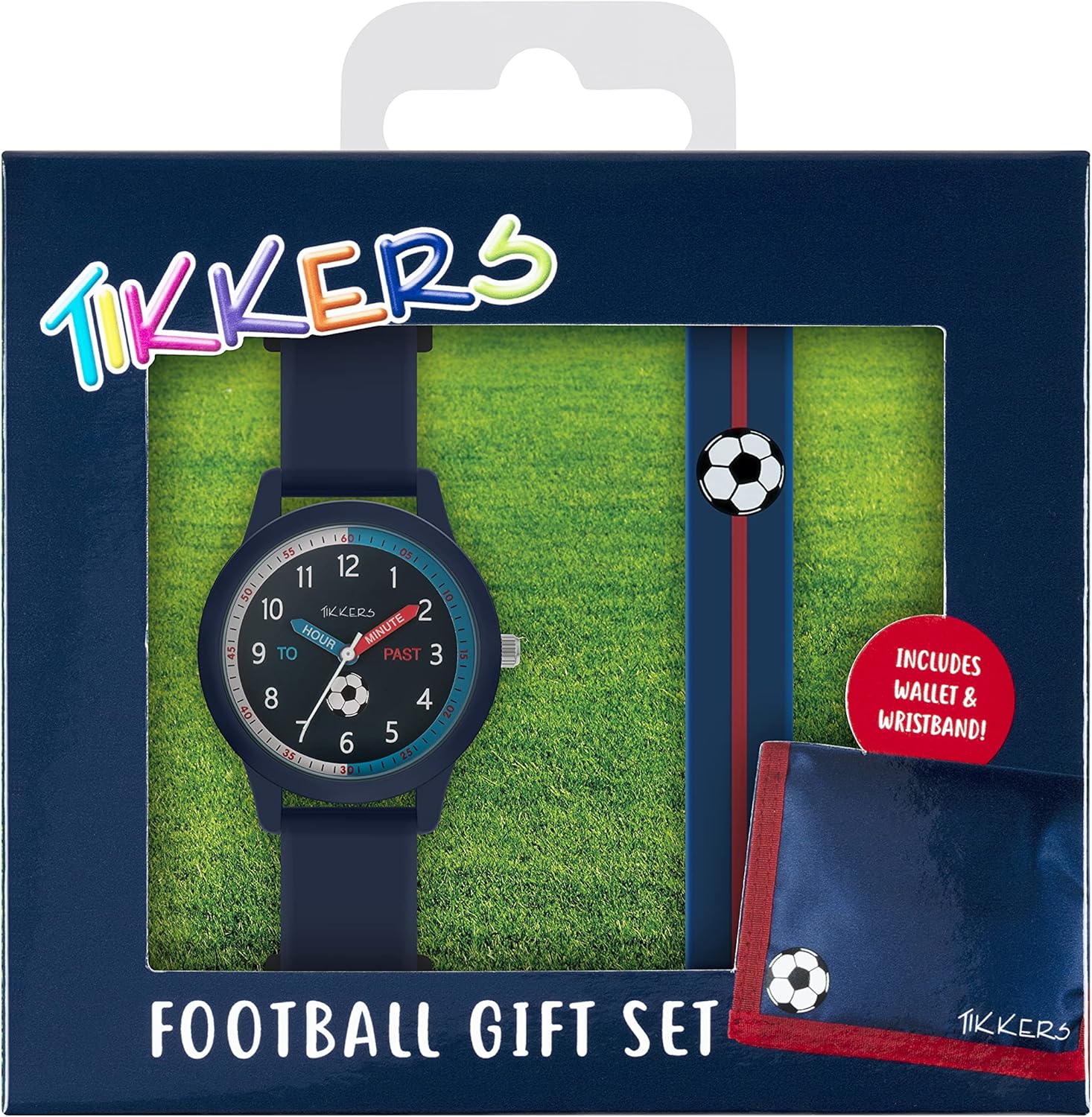 Tikkers Navy Silicone Football set ATK1071
