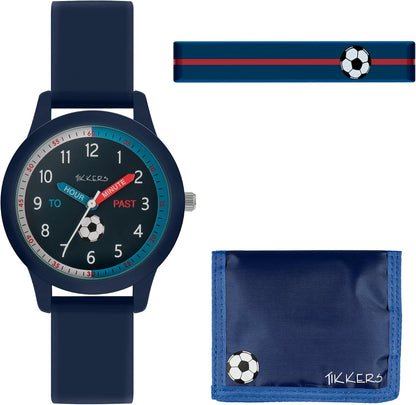 Tikkers Navy Silicone Football set ATK1071