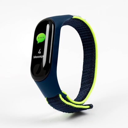 Tikkers Series 1 Blue Canvas Rip Strap  Activity tracker with colour touch screen and up to 7 day battery life TKS01-0012