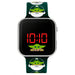 Disney Mandalorian Black LED Watch with Printed Character Strap MNL4084
