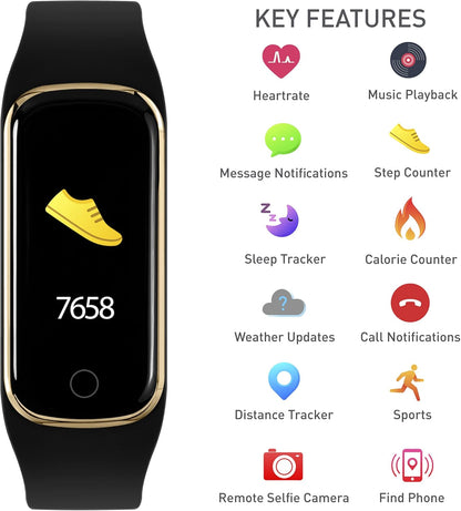Reflex Active Series 8 Activity Tracker With Colour Touch Screen and Up To 7 Day Battery Life