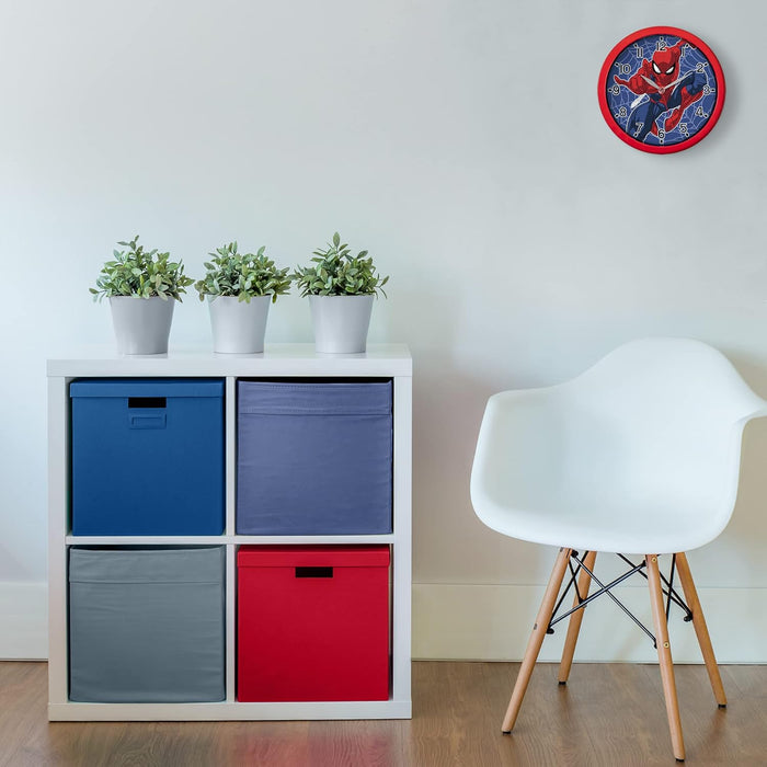 Spiderman Disney Marvel Red Wanduhr SPD3586, Einheitsgröße