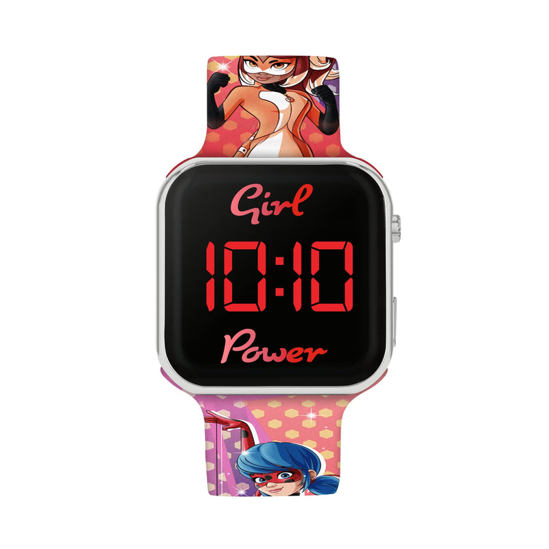 Disney Miraculous Ladybug LED Strap Watch MRC4024