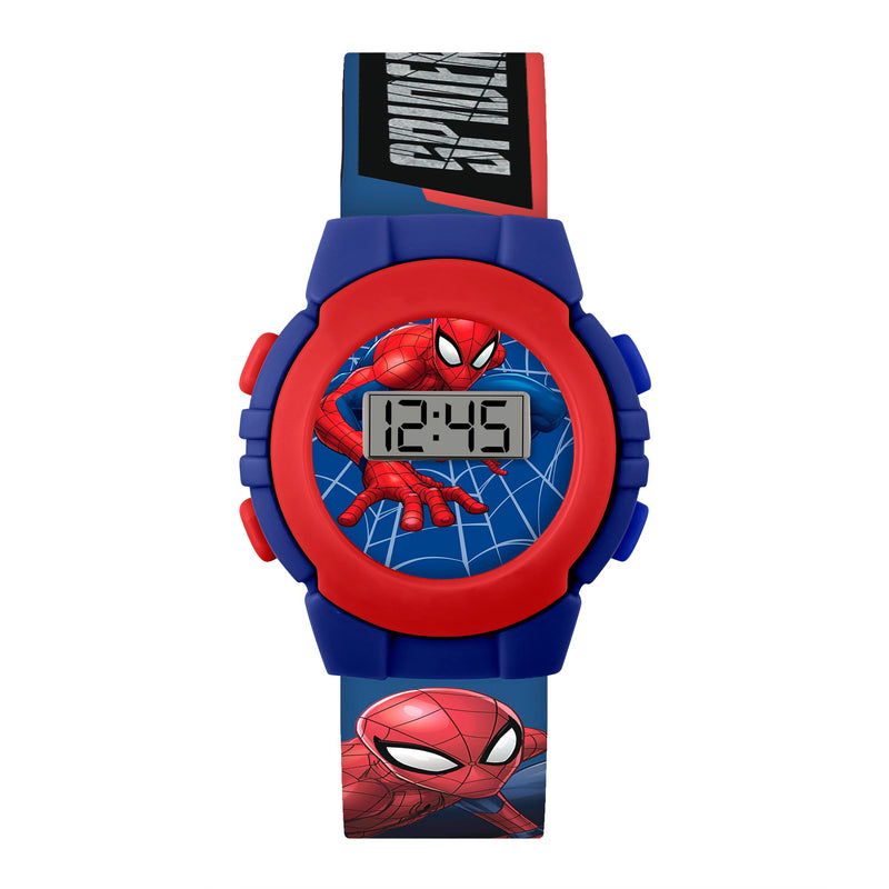 Disney Marvel Spiderman Red and Blue Digital Watch SDP4972