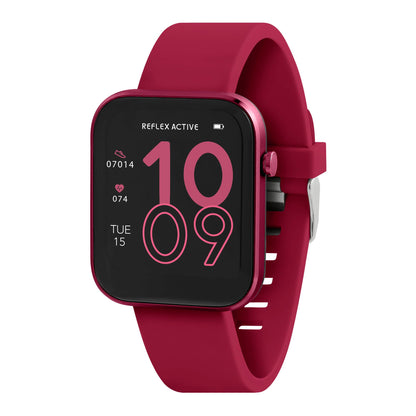 Reflex Active Series 12 Berry Strap Smart Watch