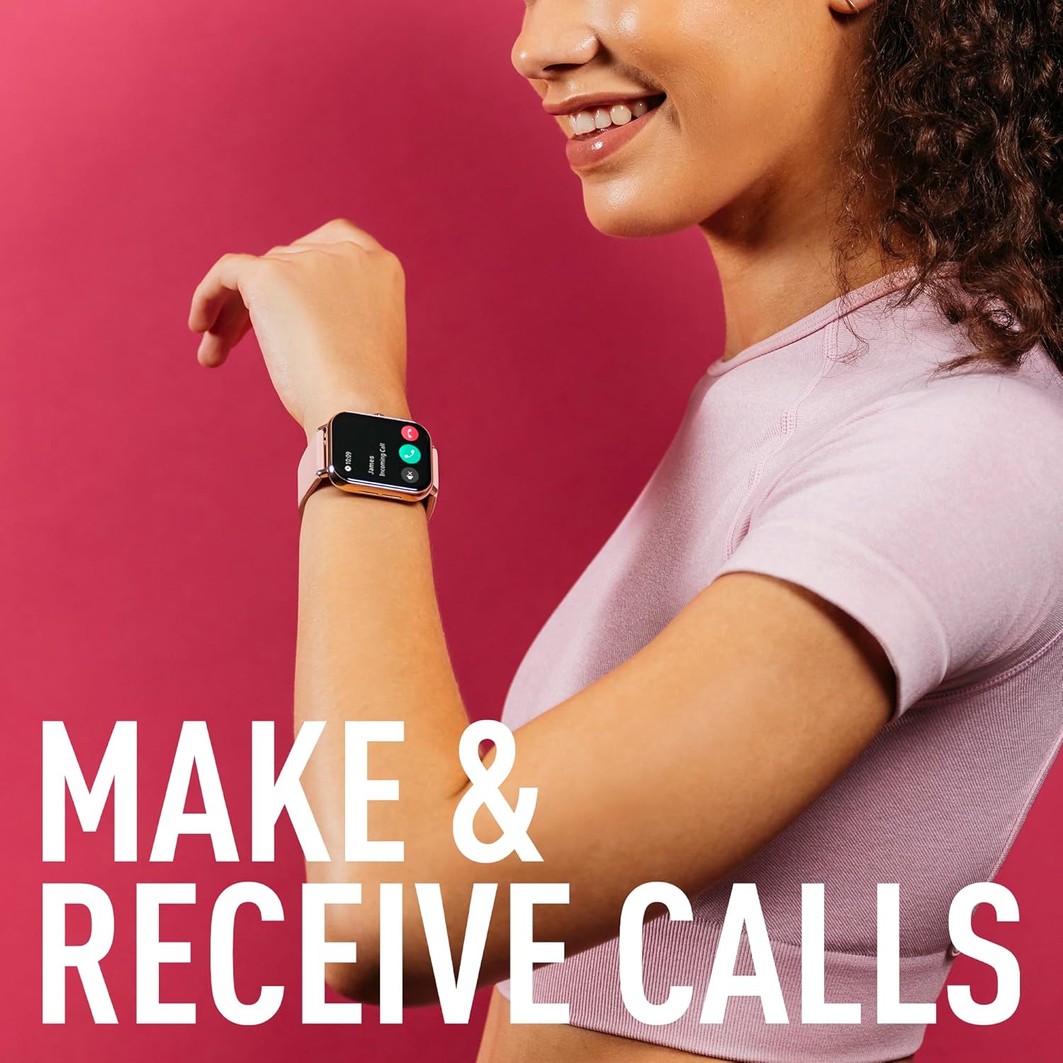 Reflex Active Series 23 Smart Watch - RGP Pink Strap