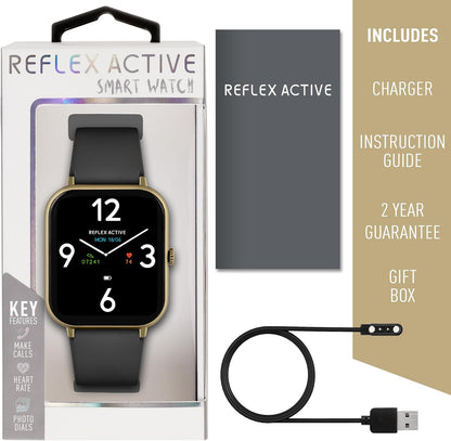 Reflex Active Series 23 Smart Watch - GP Black Strap