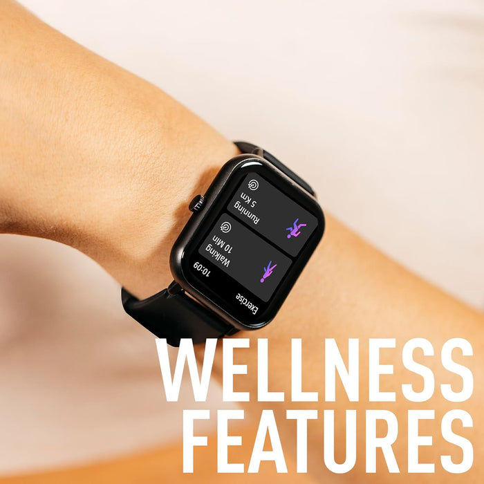 Reflex Active Series 17 Black Strap Smart Watch