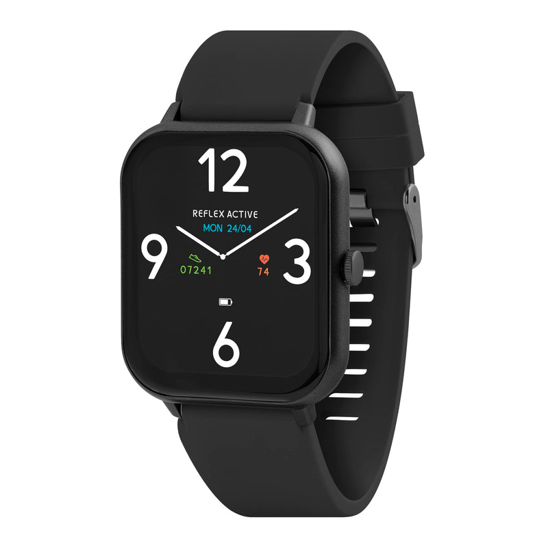 Reflex Active Series 17 Black Strap Smart Watch