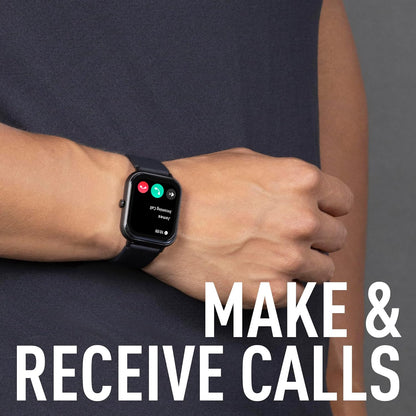 Reflex Active Series 17 Black Strap Smart Watch