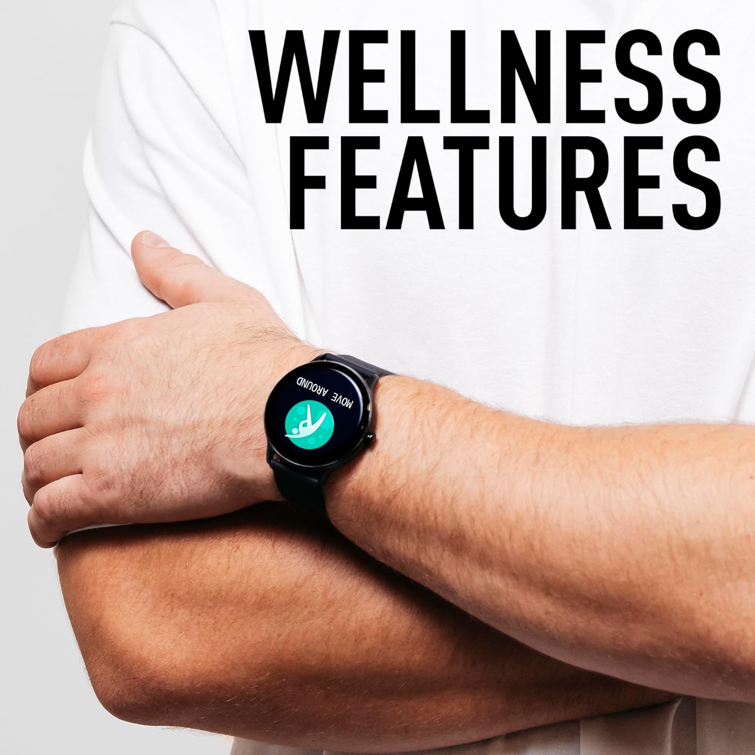 Reflex Active Series 22 Black Smart Calling Watch