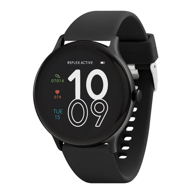 Reflex Active Series 22 Black Smart Calling Watch
