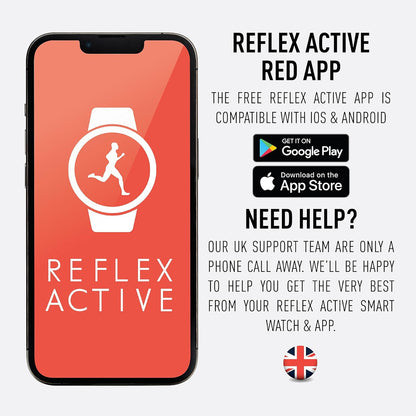 Reflex Active Series 22 Pink Smart Calling Watch