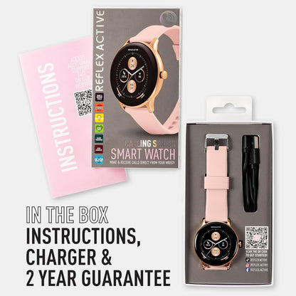 Reflex Active Series 22 Pink Smart Calling Watch