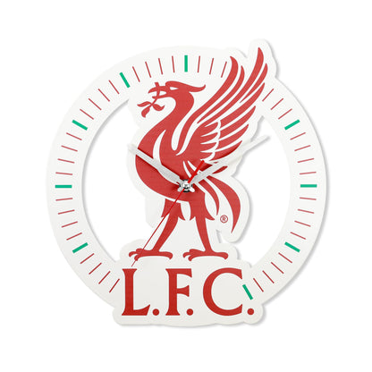 Official Liverpool Football Club Red & White Wall Clock LFCC3004