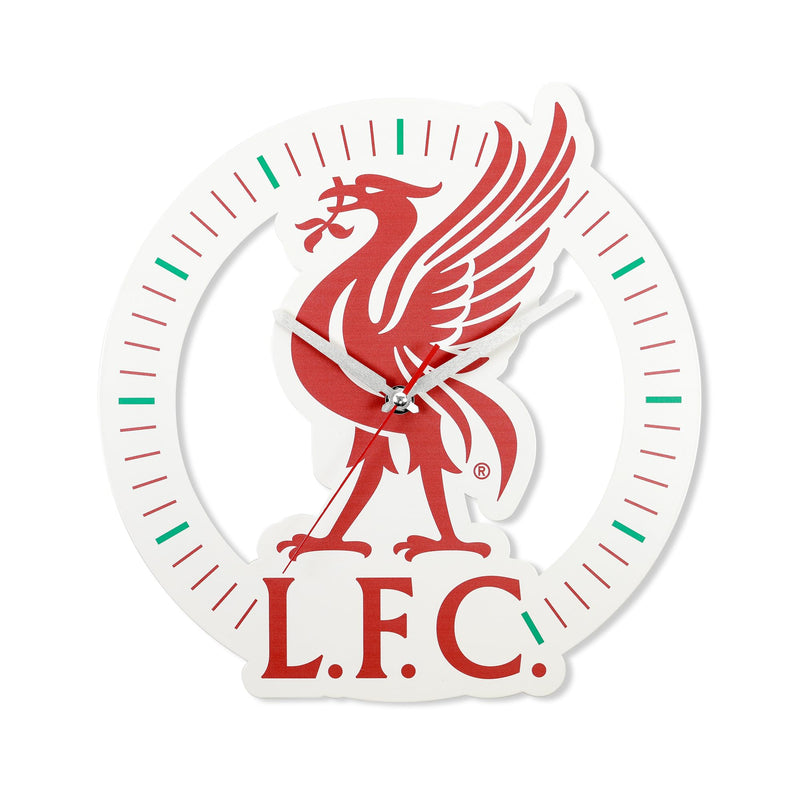 Official Liverpool Football Club Red & White Wall Clock LFCC3004