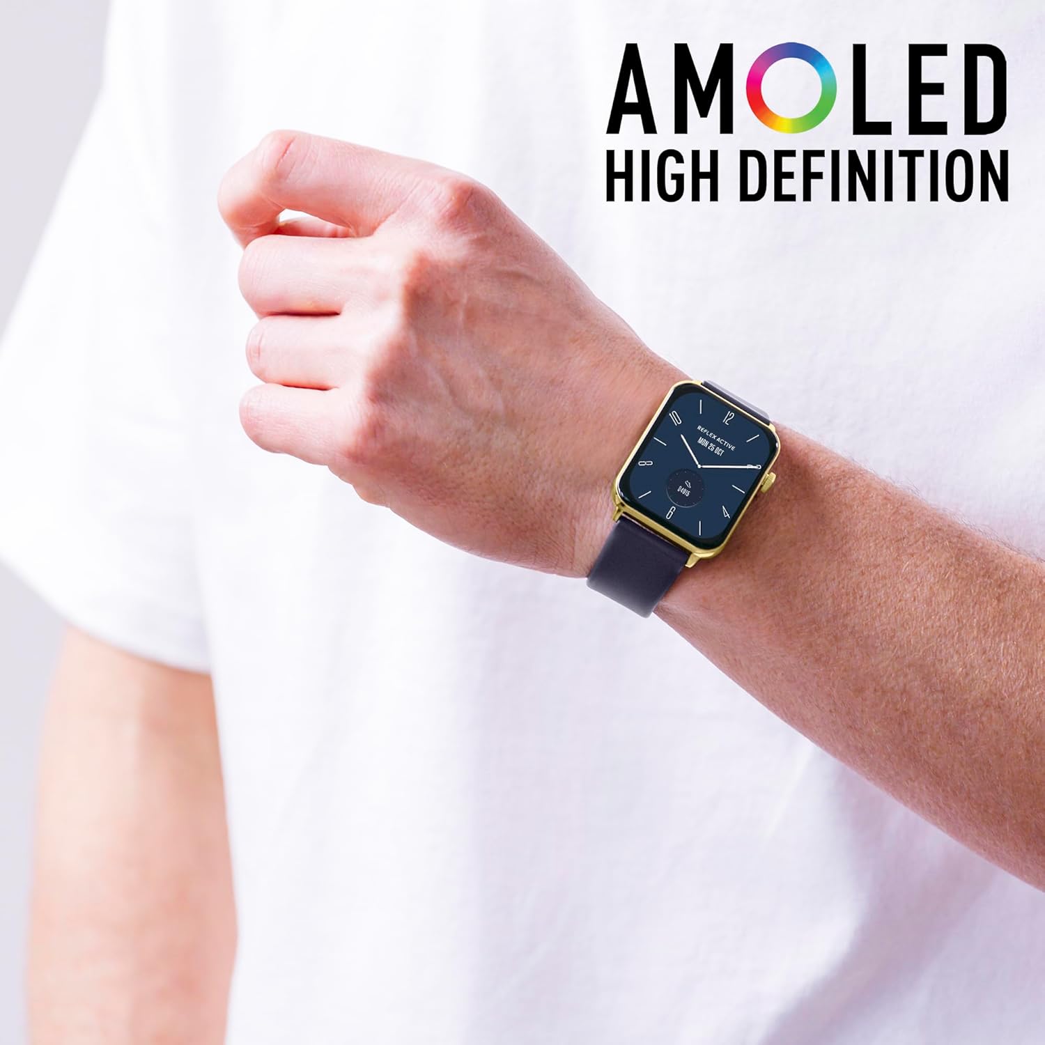 Reflex Active AMOLED Series 30 Blue Smart Watch