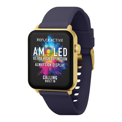 Reflex Active AMOLED Series 30 Blue Smart Watch