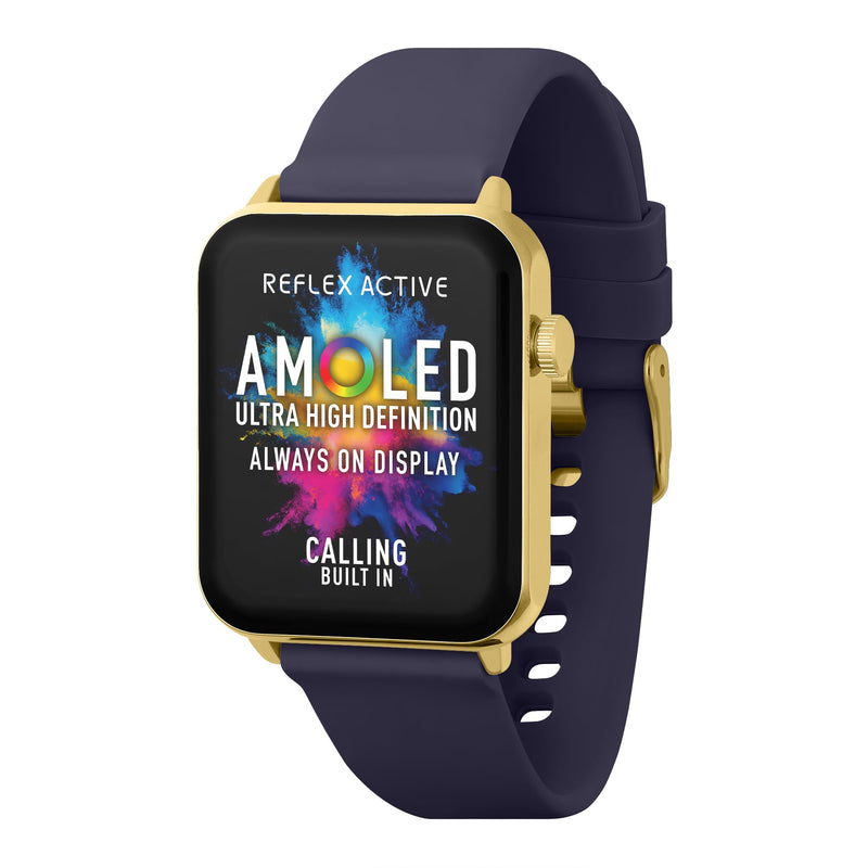 Reflex Active AMOLED Series 30 Blue Smart Watch
