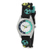 Tikkers Time Teacher 3D Navy Football Silicone Strap Watch