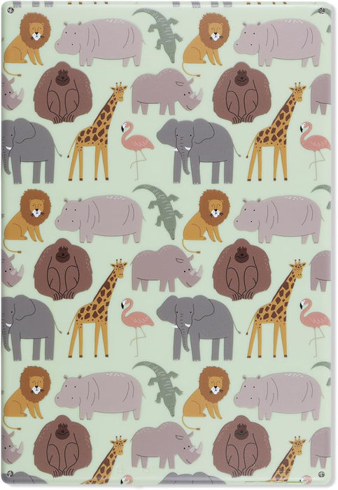 Tikkers Kids Safari Erasable Reusable Travel Doodle Pad Drawing Tablet