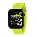 Tikkers Smart Series 13 Green Silicone Strap Smart Watch