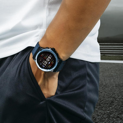 Reflex Series 39 Blue Silicone Strap Sports Smart Calling  Watch