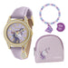 Tikkers Girls Purple Unicorn Watch, Bracelet and Purse Gift Set