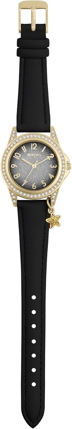 Tikkers Black Star Watch, Necklace and Purse Gift Set