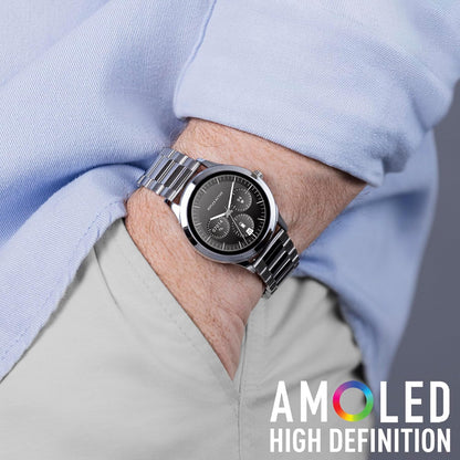 Reflex Active Series 31  Stainless Steel Bracelet AMOLED Smart Calling Watch
