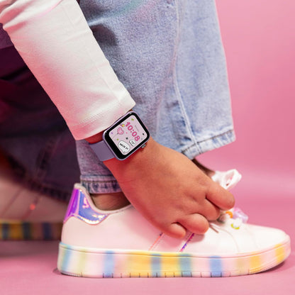 Tikkers Kids Series13 Smart Lilac Interchangeable Strap Watch