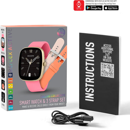 Reflex Active Series 50 Smart Pink Calling Watch Interchangeable Set