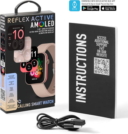 Series 40 AMOLED Smart Aluminium Mink Strap Calling Watch