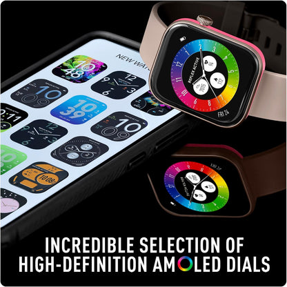 Series 40 AMOLED Smart Aluminium Mink Strap Calling Watch