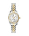 Jacques du Manoir Swiss-made Ladies Inspiration Silver & Gold Plated Bracelet Watch