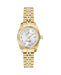 Jacques du Manoir Swiss-made Ladies Inspiration Gold Plated Bracelet Watch