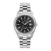 Jacques du Manoir Swiss-made Unisex Inspiration Business Silver plated Bracelet Watch