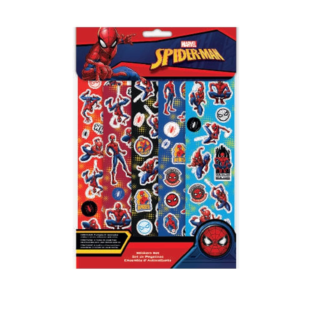 Spiderman S2432874 Sticker Set, Multicoloured