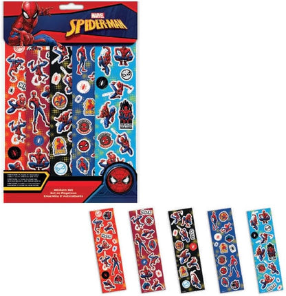 Spiderman S2432874 Sticker Set, Multicoloured