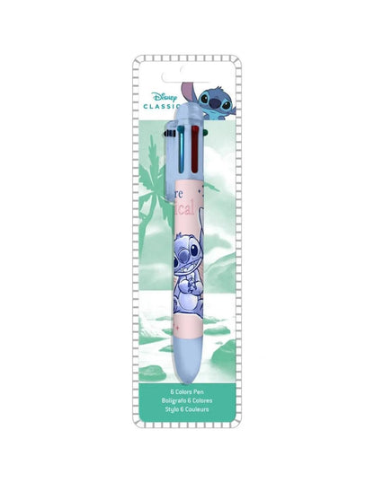 Kids Licensing Writing Accessories Pen Model 6 Colours Stitch Disney