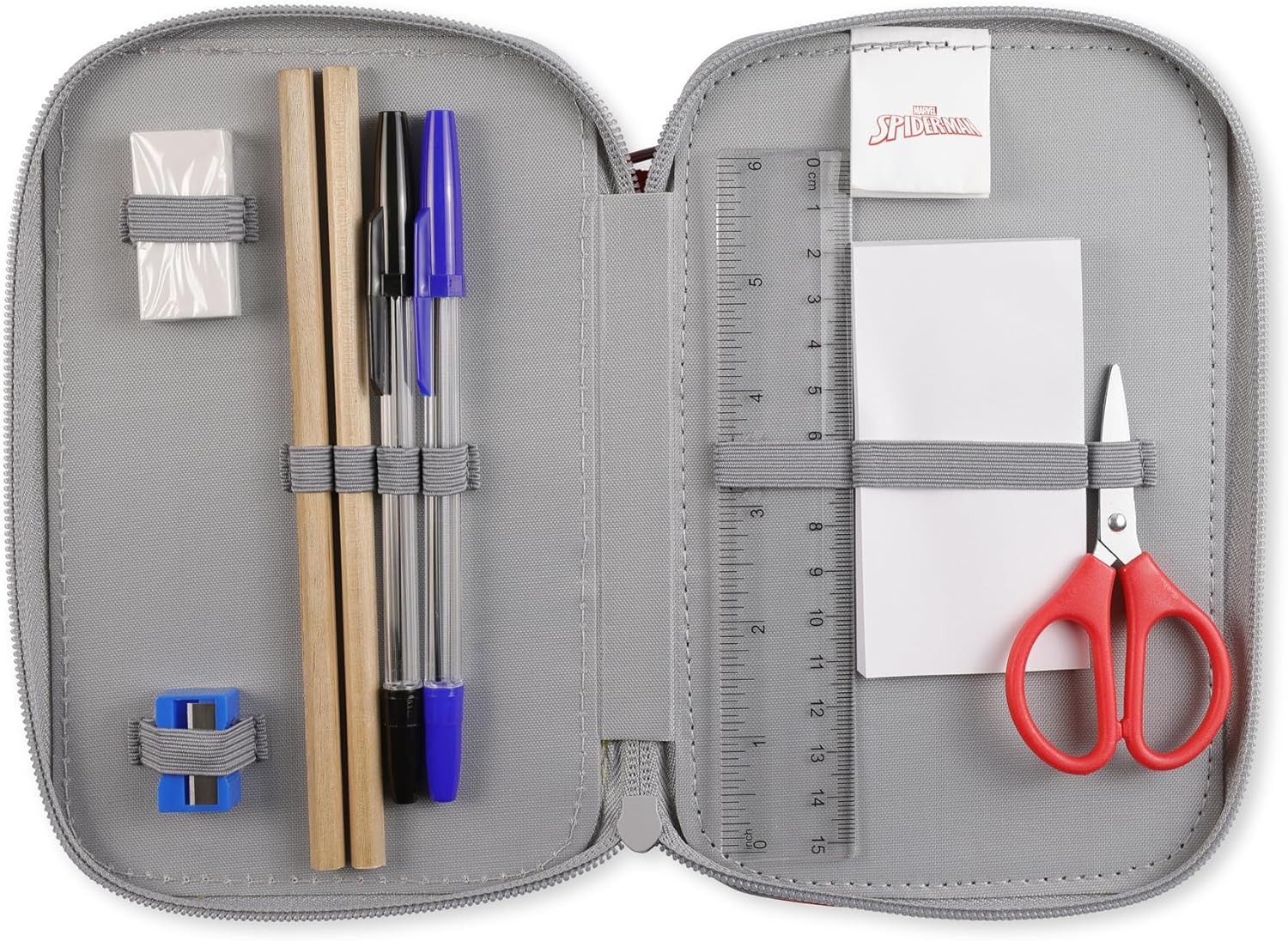Spider-Man Pencil Case with Pens