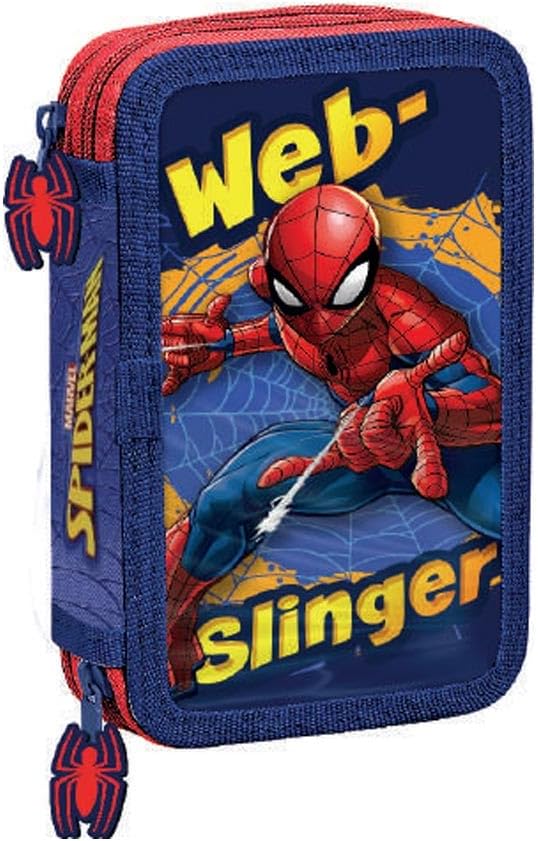 Spider-Man Pencil Case with Pens