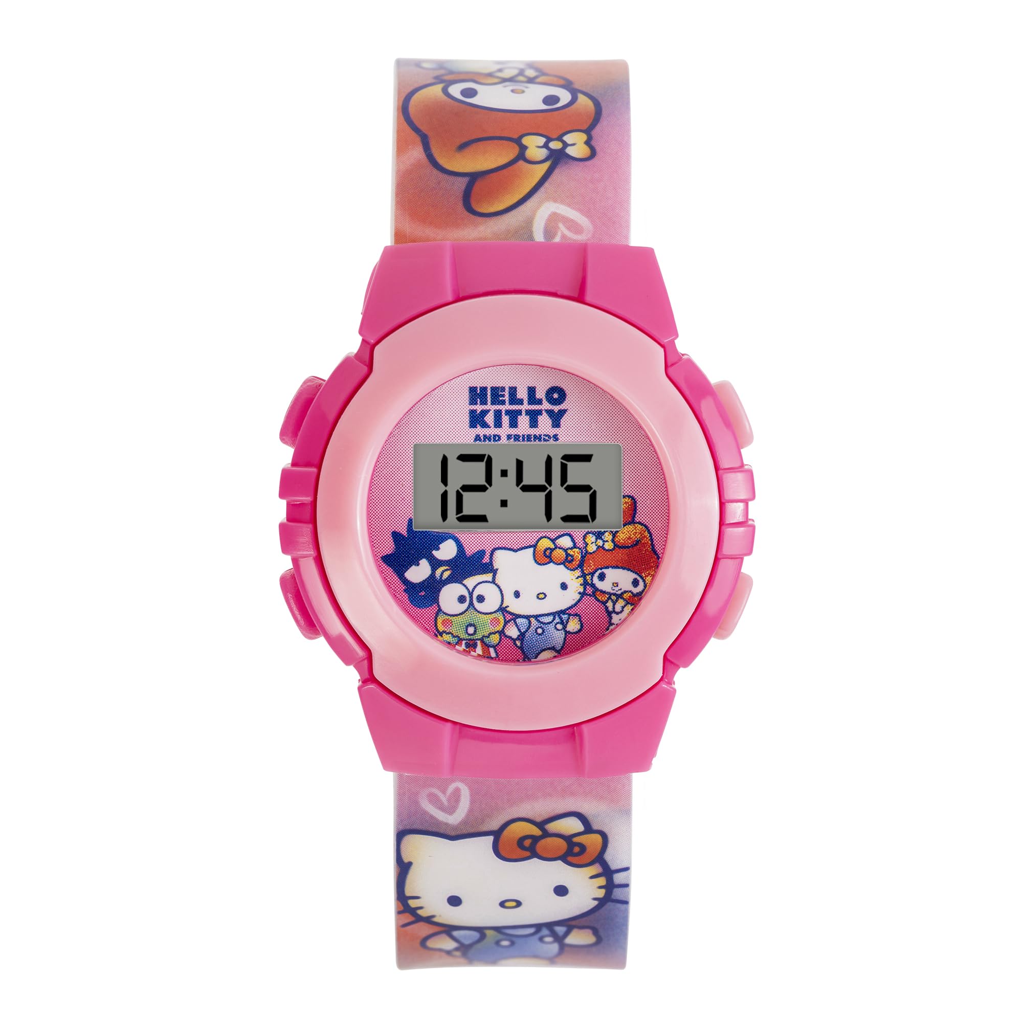 HELLO KITTY PRINTED LED WATCH
