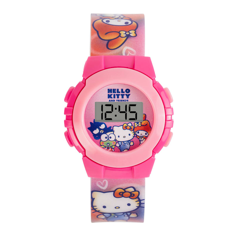 HELLO KITTY PRINTED LED WATCH